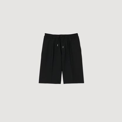 Sandro Jersey Bermuda shorts