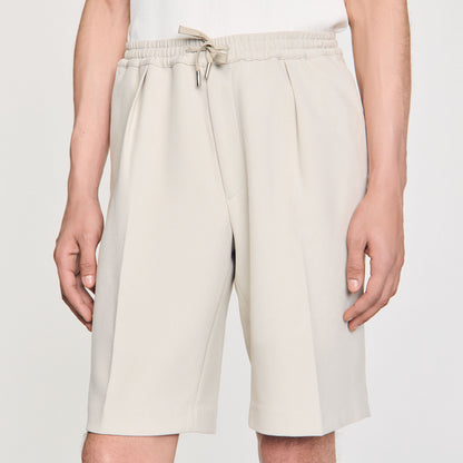Sandro Jersey Bermuda shorts