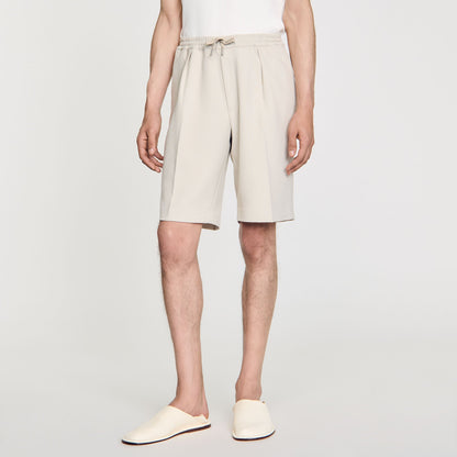 Sandro Jersey Bermuda shorts