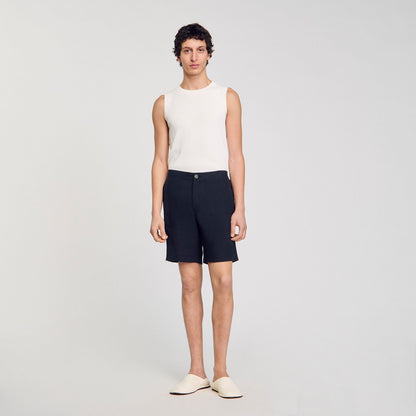 Sandro Linen shorts