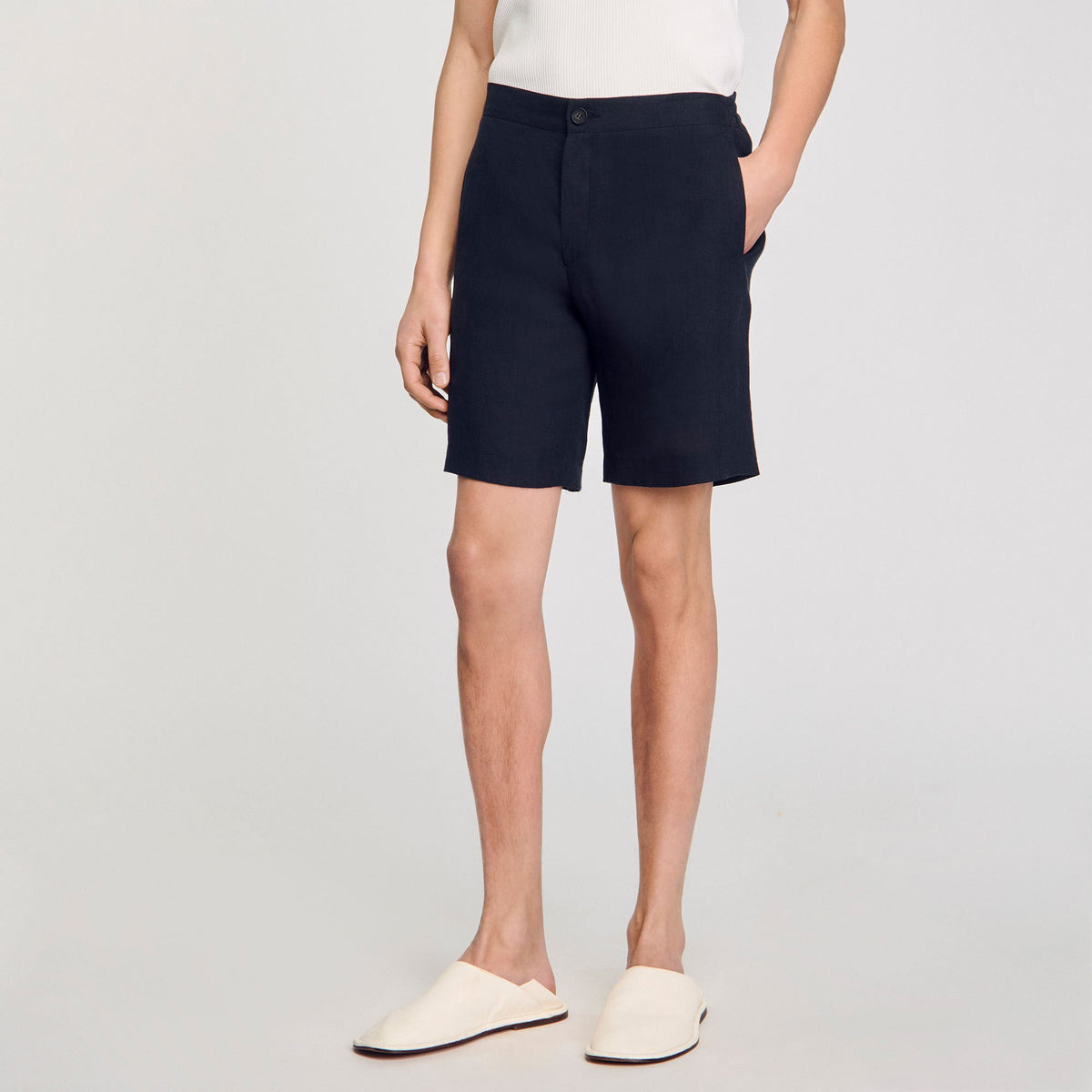 Sandro Linen shorts