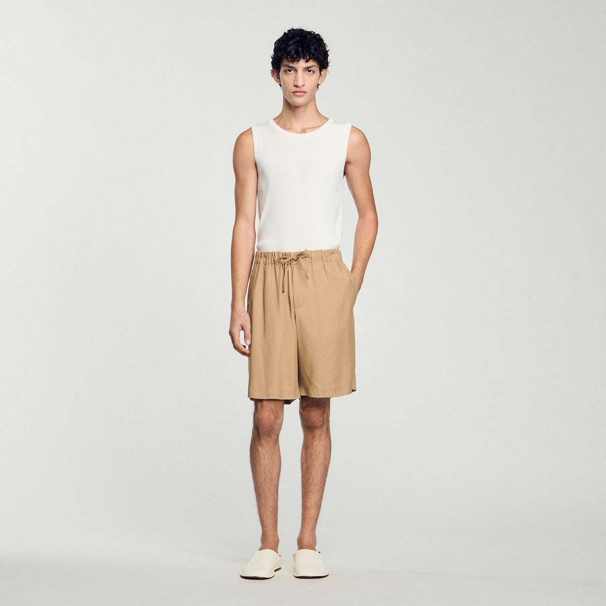 Sandro Flowy Bermuda shorts