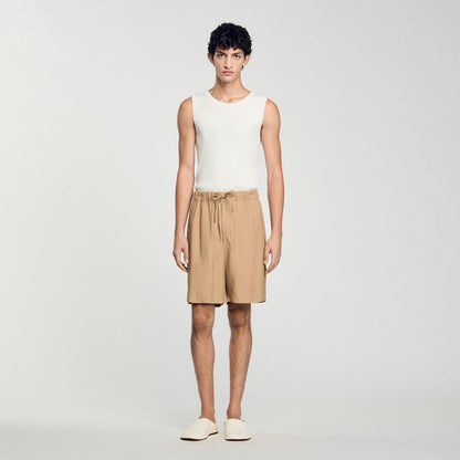Sandro Flowy Bermuda shorts