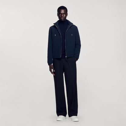 Sandro Technical fabric jacket