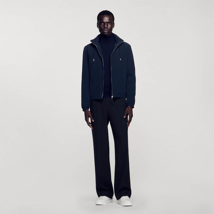Sandro Technical fabric jacket