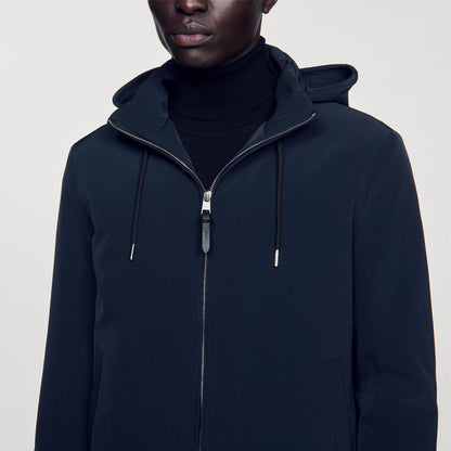 Sandro Technical fabric jacket