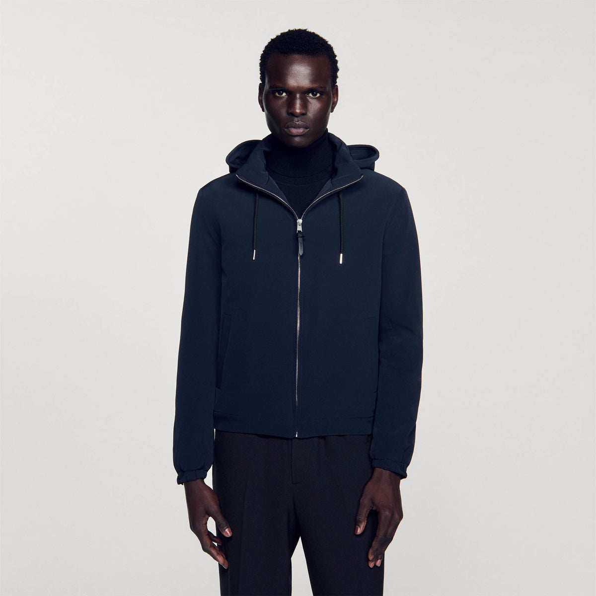 Sandro Technical fabric jacket