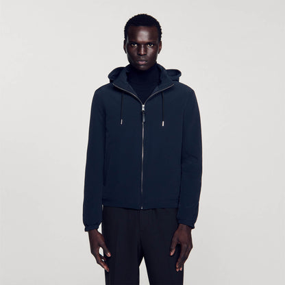 Sandro Technical fabric jacket