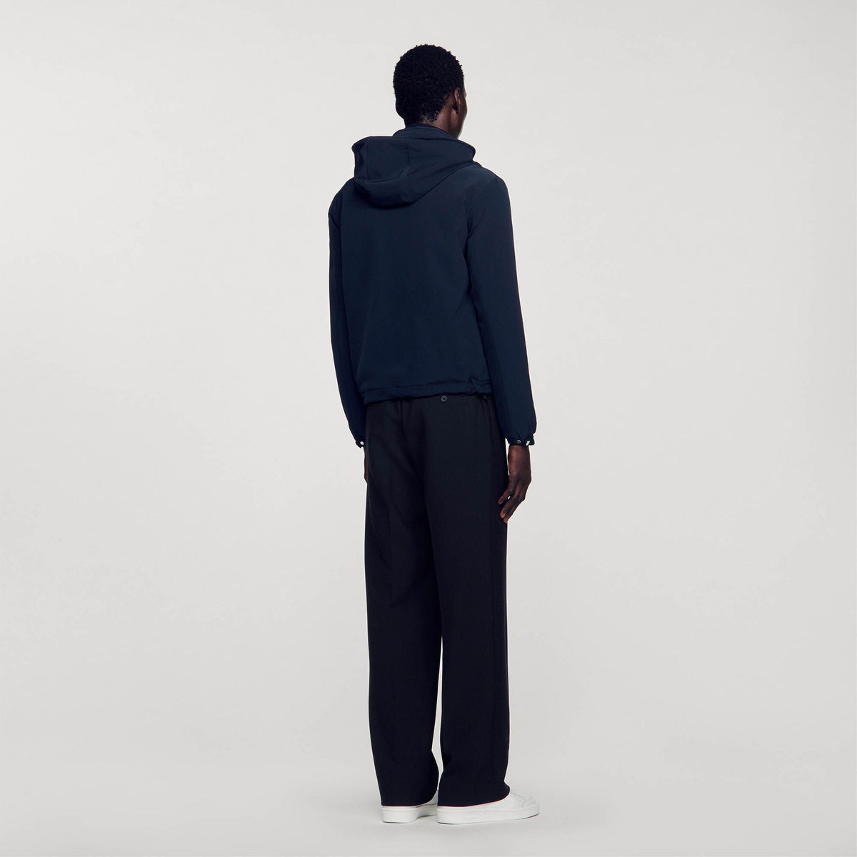 Sandro Technical fabric jacket