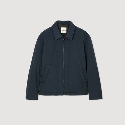 Sandro Quilted zip-up jacket