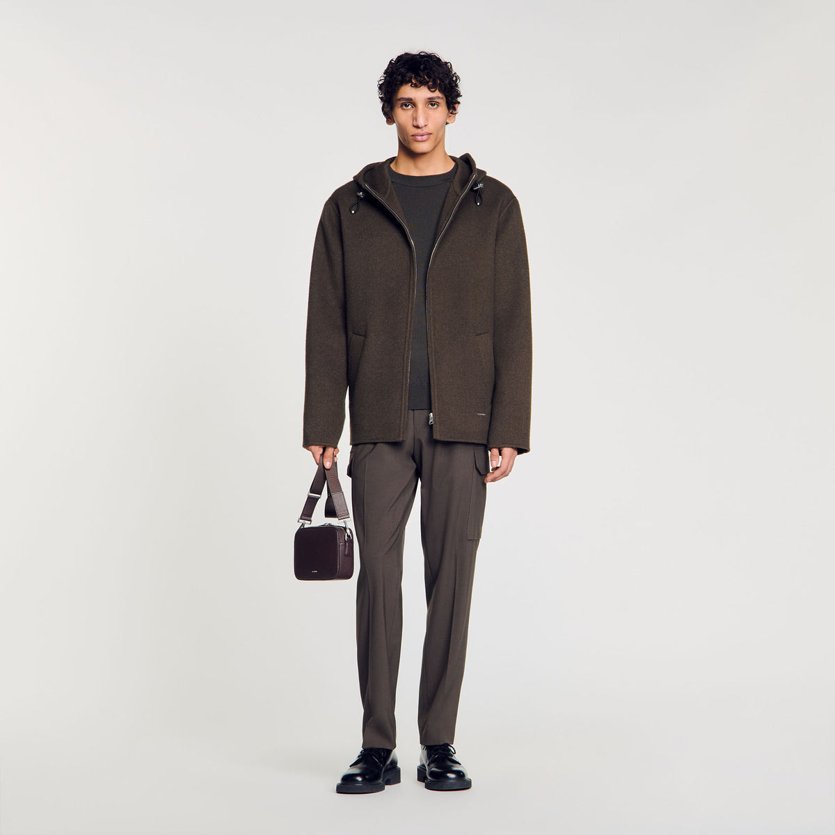 Sandro Hooded windbreaker