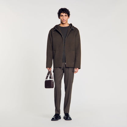 Sandro Hooded windbreaker