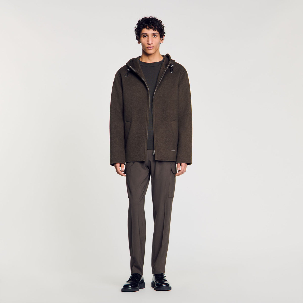 Sandro Hooded windbreaker