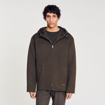Sandro Hooded windbreaker