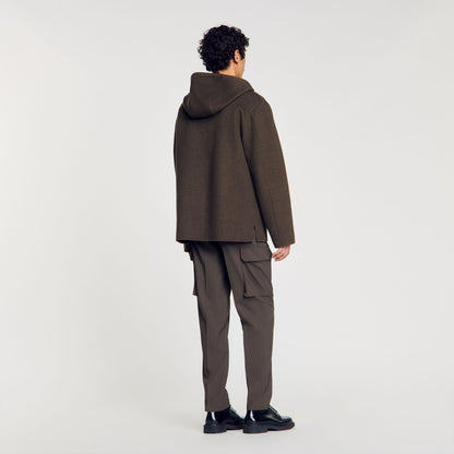 Sandro Hooded windbreaker