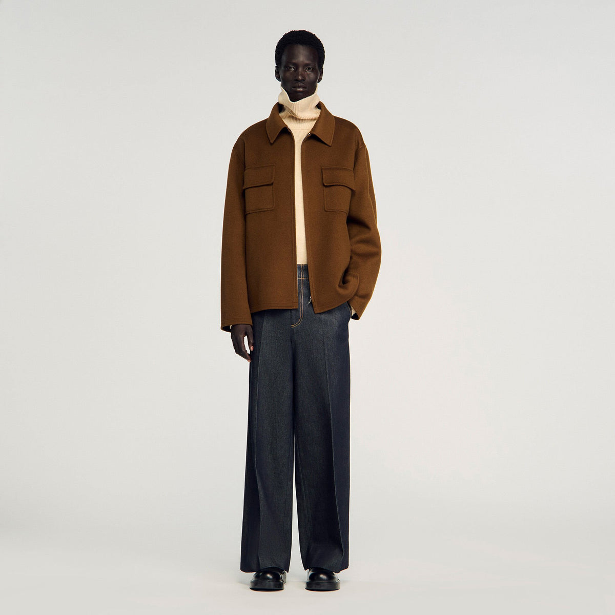 Sandro Zipped overshirt