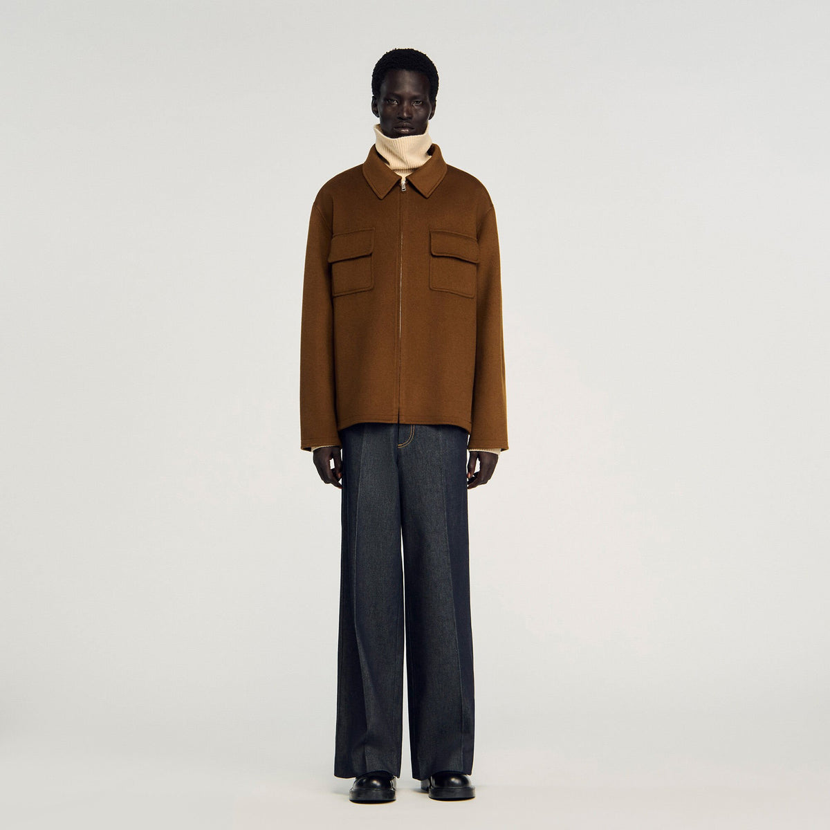 Sandro Zipped overshirt