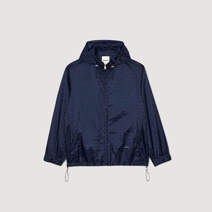 Sandro Square Cross nylon jacket
