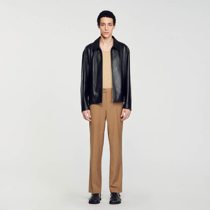 Sandro Lambskin jacket
