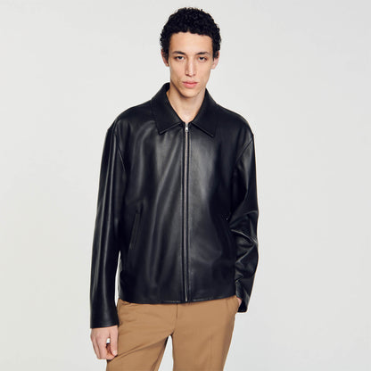 Sandro Lambskin jacket