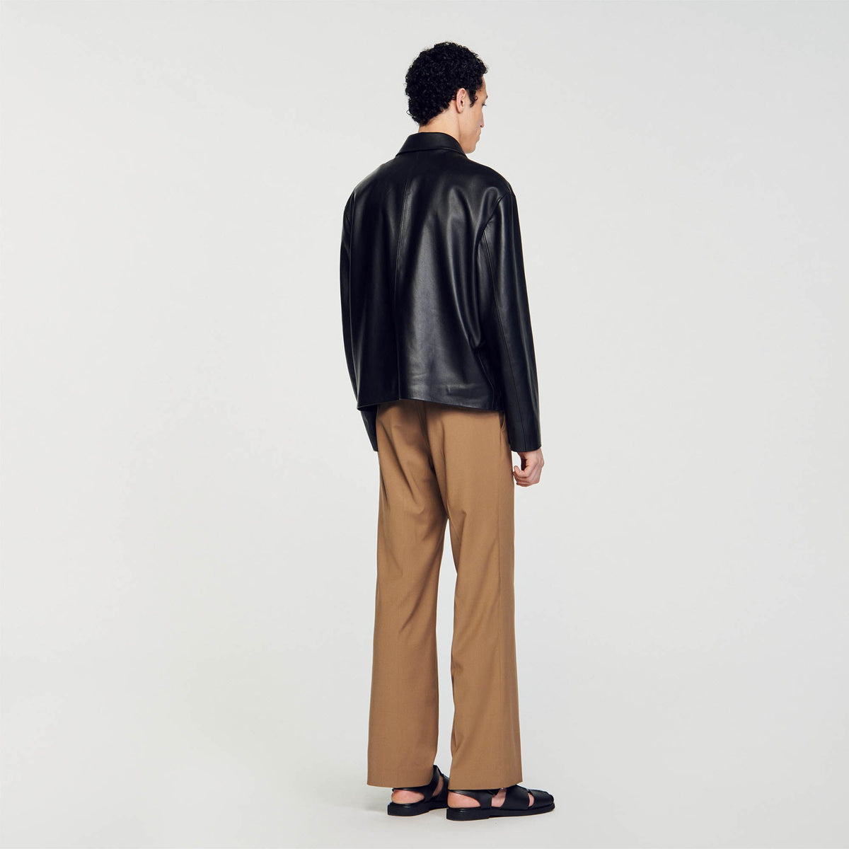 Sandro Lambskin jacket