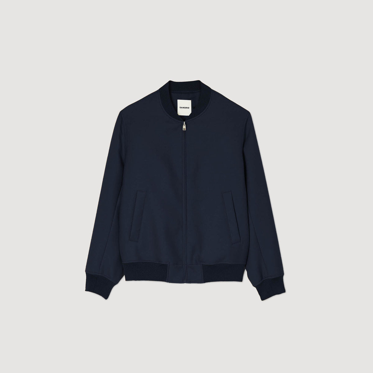 Sandro Zip-up varsity jacket