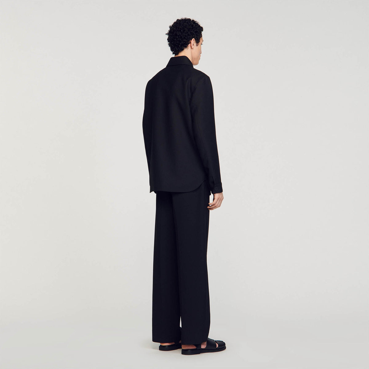 Sandro Buttoned oversized shirt