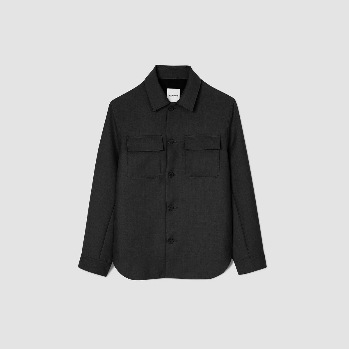 Sandro Buttoned oversized shirt