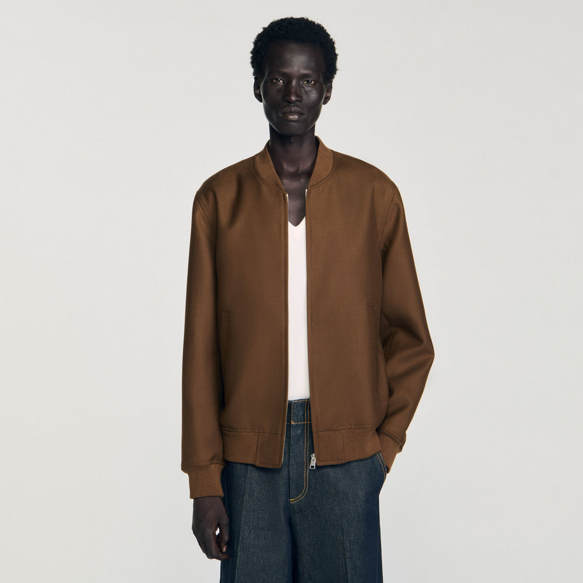 Sandro Zip-up jacket