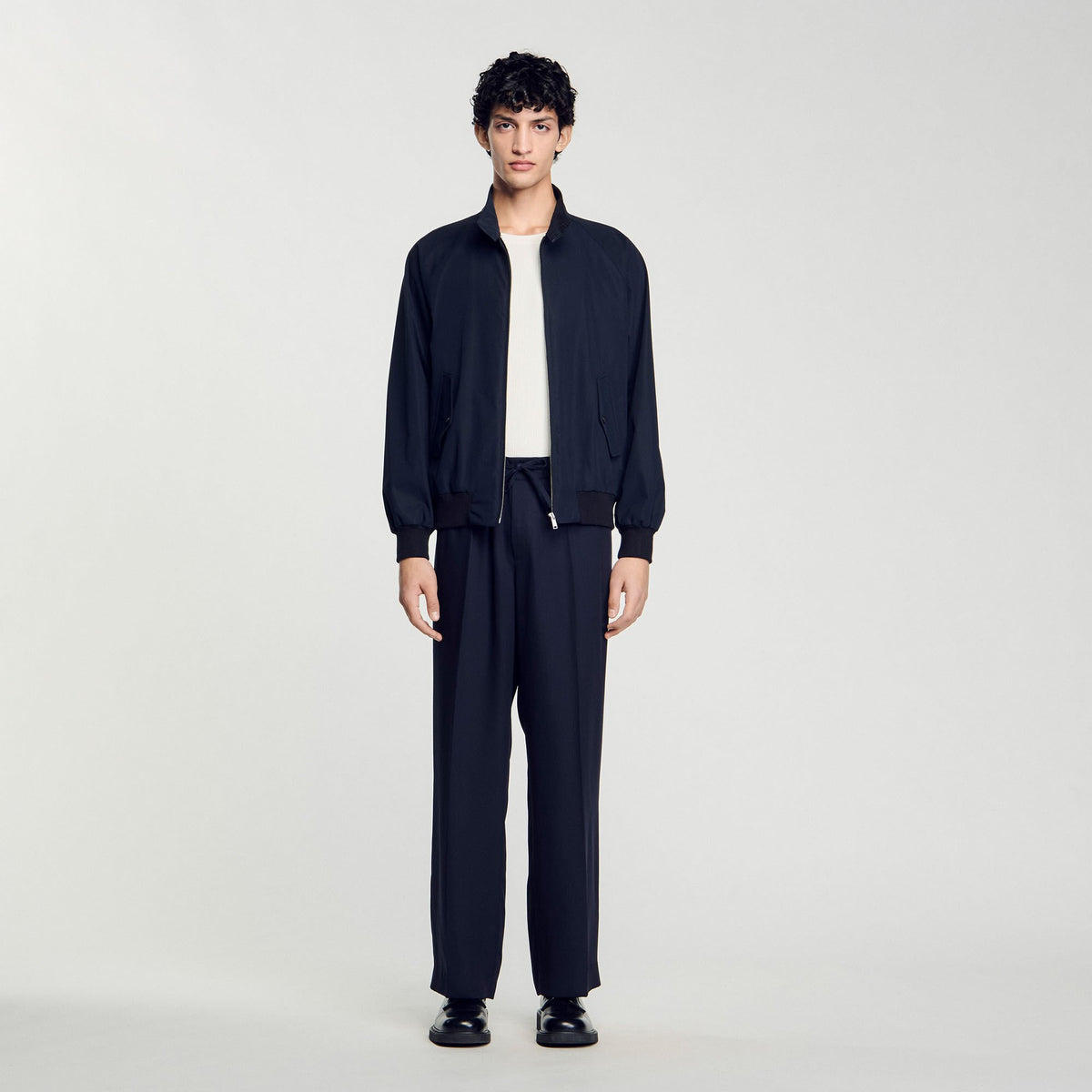 Sandro High-neck jacket