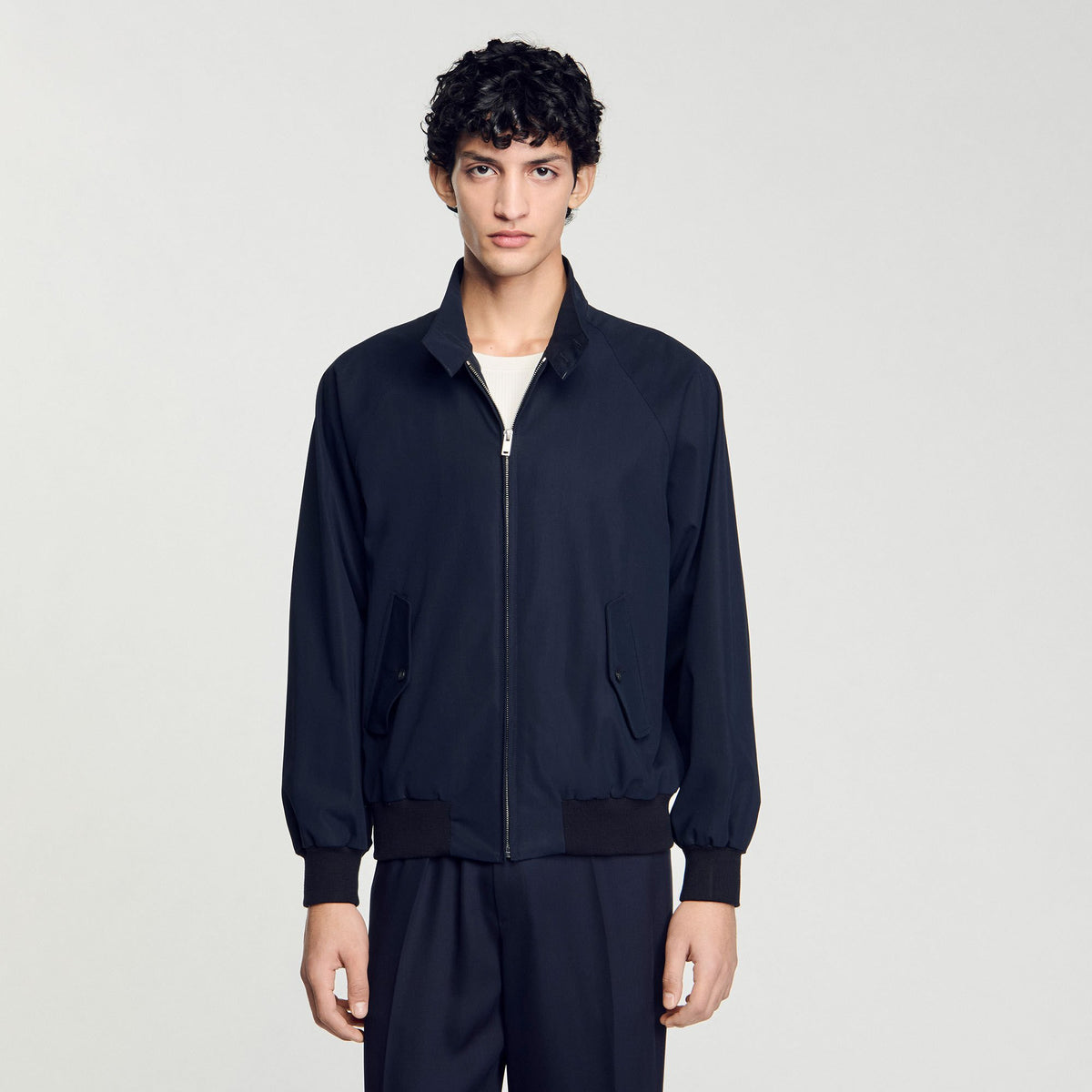 Sandro High-neck jacket
