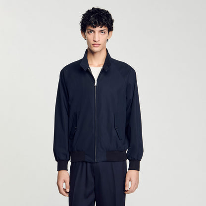 Sandro High-neck jacket