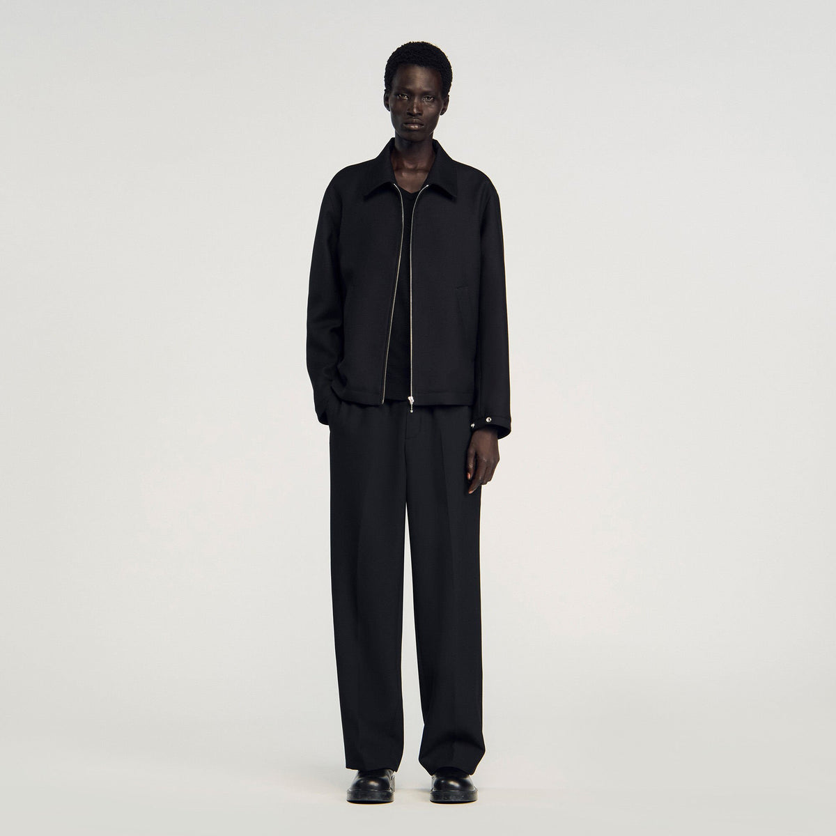 Sandro Zip-up jacket