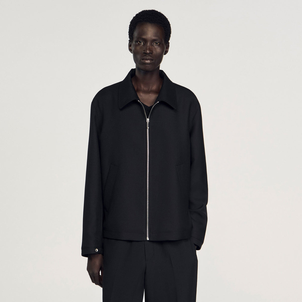 Sandro Zip-up jacket