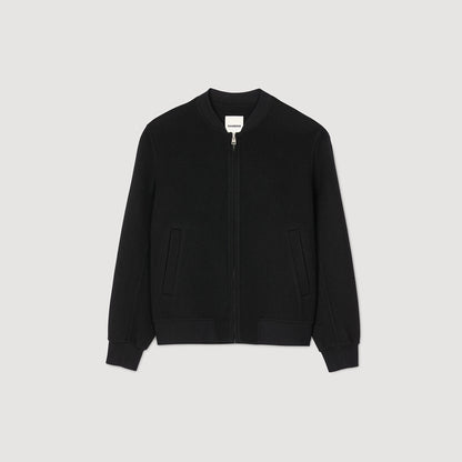 Sandro Double-faced wool jacket