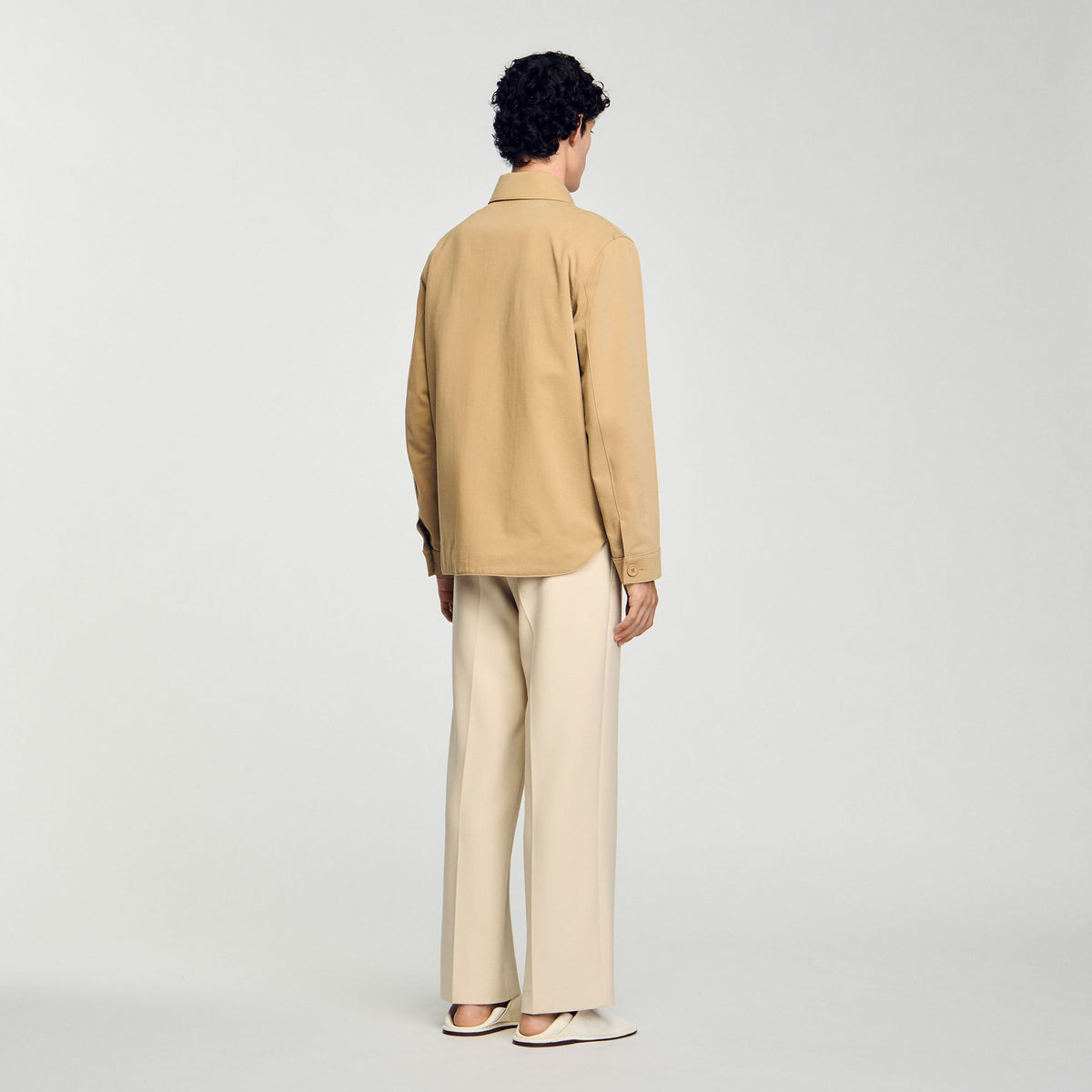 Sandro Oversized shirt with pockets