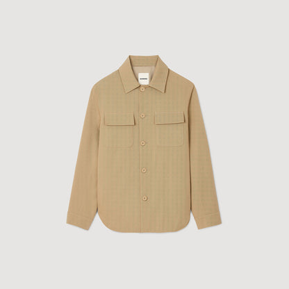 Sandro Oversized shirt with pockets