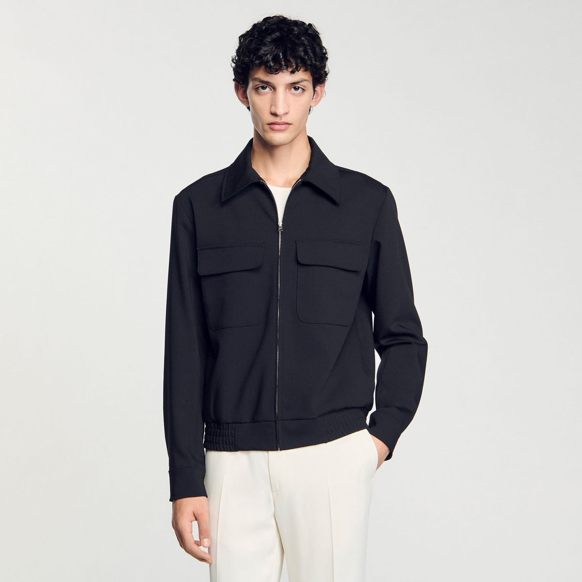 Sandro Zip-up jacket