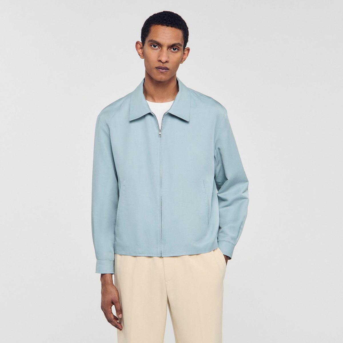 Sandro Zip-up jacket