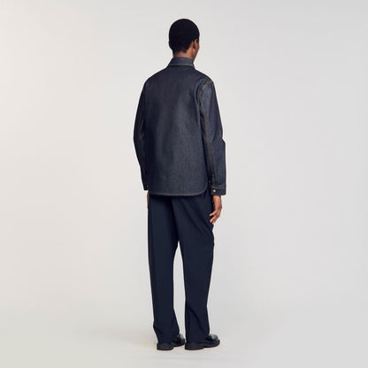 Sandro Denim oversized shirt