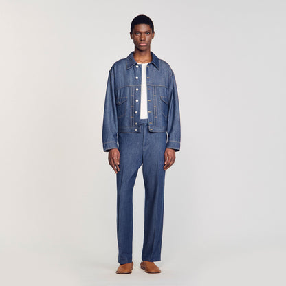Sandro Chambray jacket