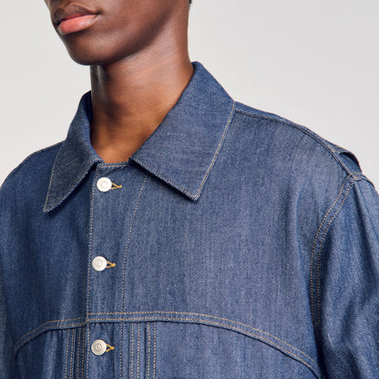 Sandro Chambray jacket