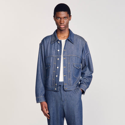 Sandro Chambray jacket
