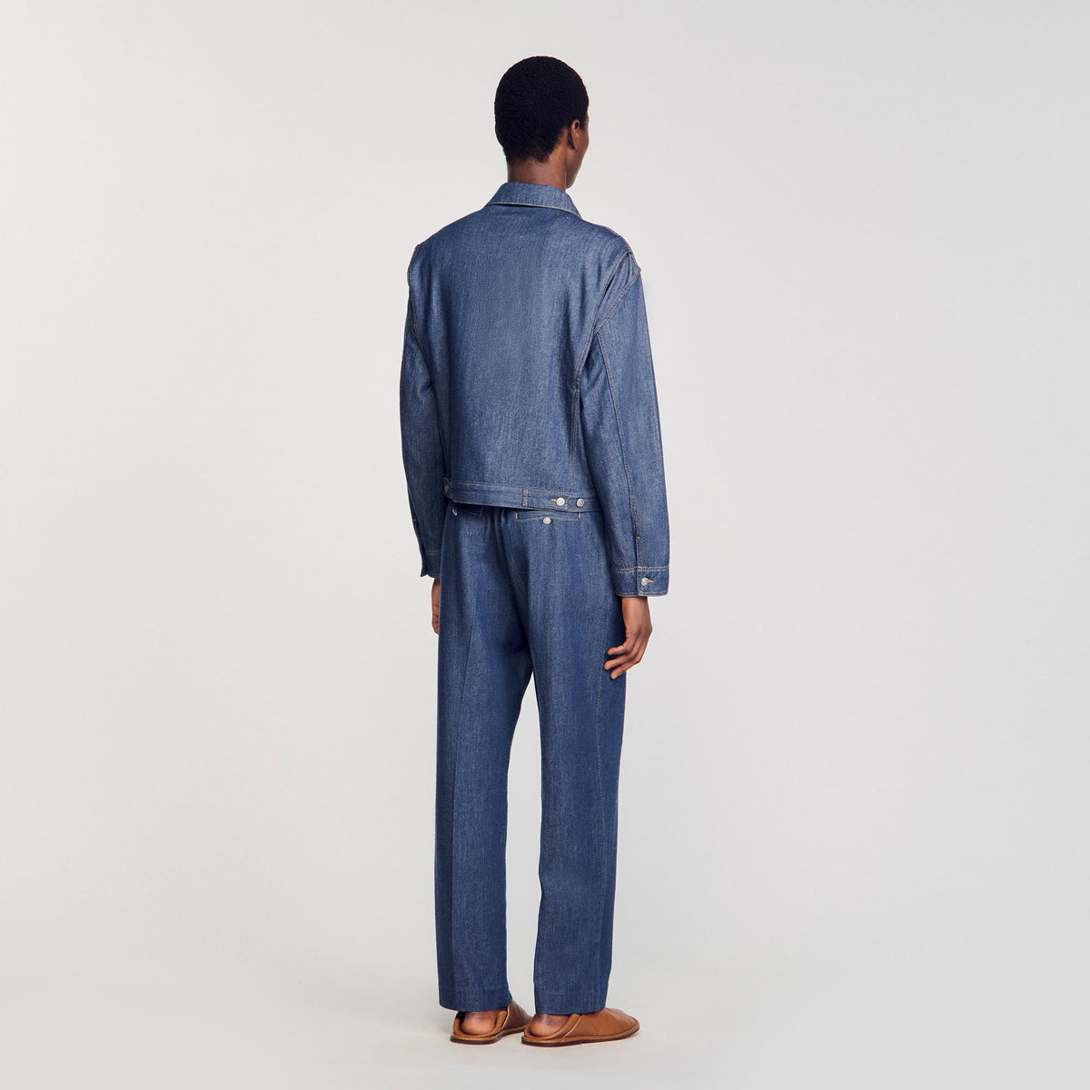 Sandro Chambray jacket