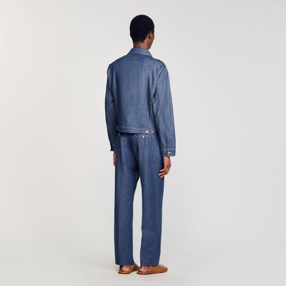 Sandro Chambray jacket