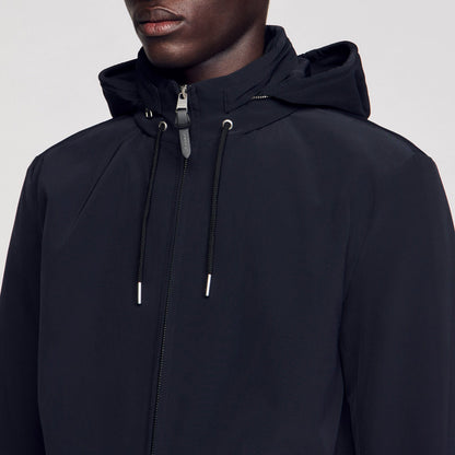 Sandro Zip-up hooded jacket
