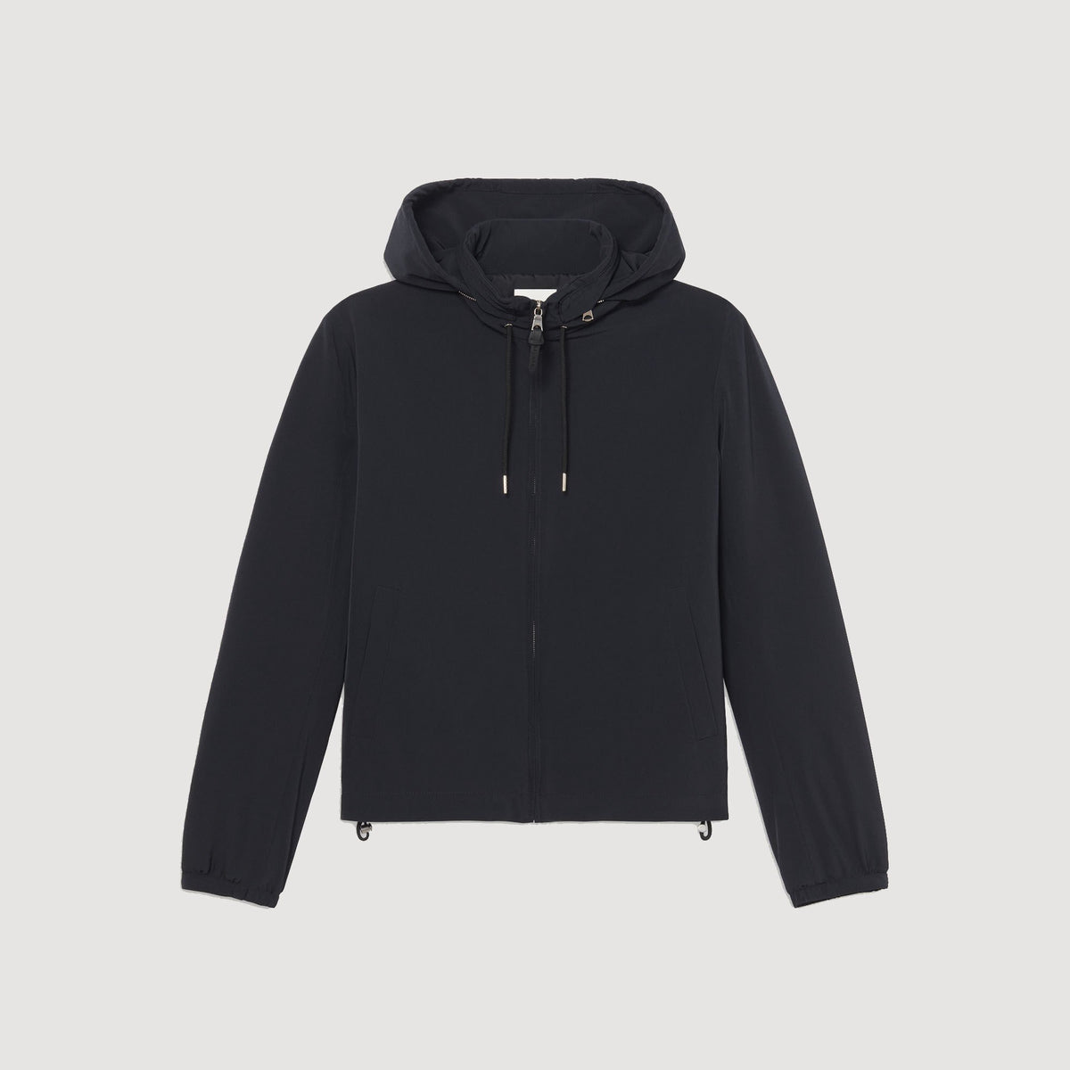 Sandro Zip-up hooded jacket