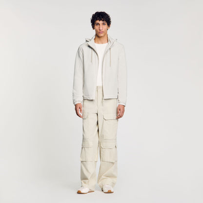 Sandro Zip-up hooded jacket