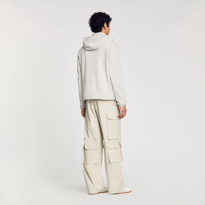 Sandro Zip-up hooded jacket