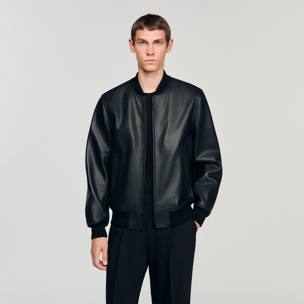 Sandro Leather jacket